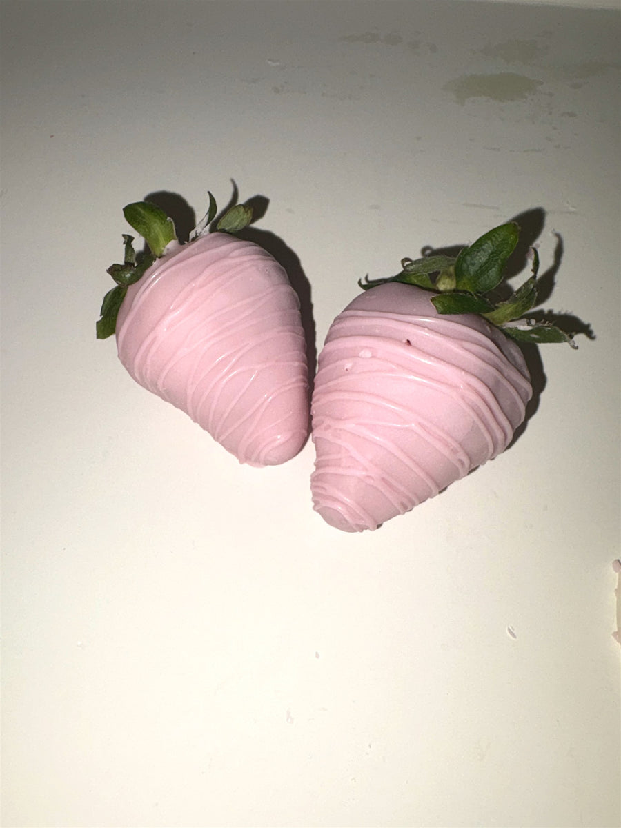 Chocolate-covered strawberries hand-dipped by P&C Baking